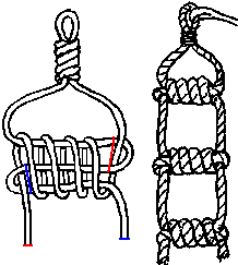 Výroba provazového žebříku – návod